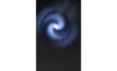 Una "misteriosa" spirale nel cielo (anche) del Parmense