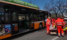 Viale Mariotti, donna investita da un autobus -Foto
