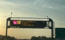 A1, rallentamenti per incidente tra Fidenza e Fiorenzuola nel pomeriggio 