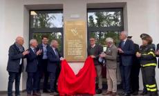 Inaugurata la Centrale Unica di Risposta 112. Una targa dedicata a  Charlie Alpha - Videointerviste a Fabi e Pastori