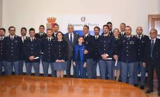 Poliziotti valorosi, cerimonia di consegna degli attestati premiali 
