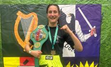 Giulia Comini di Medesano è campionessa irlandese di kickboxing