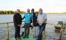 Partito questa mattina un tour di canoisti sul Po