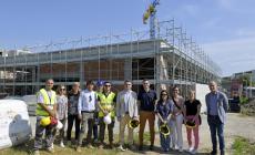  Nuovo nido Eurosia: proseguono i lavori. Sopralluogo del sindaco e di due assessori