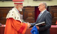 Roberto Caciuffo professore ad honorem dell’Università di Parma: “Scienza autonoma, libera, indipendente”