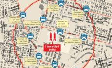 Domani alle 7 inizia la grande evacuazione (fino alle 8:30) - La mappa - La lista delle strade e dei numeri civici coinvolti - Bus: le modifiche 