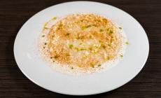 Risotto all'acqua di pomodoro e stracciatella: la ricetta