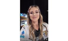 Diletta Leotta, "storia" su Instagram con la maglia del Parma - Foto 