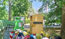 Discarica a cielo aperto in via Passo di Badignana