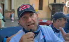 Cracco a Parma: l'arrivo alla tappa delle 1000 Miglia - Video