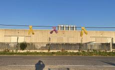 Cavo sospeso in un incrocio, intervento dei vigili del fuoco a Diolo 