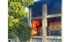 Mamiano, incendio in una palazzina: evacuate 13 persone