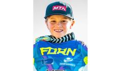 Riccardo Galia, in pista a dieci anni per il mondiale giovanile di cross