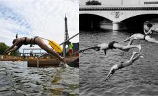 La Senna riapre ai primi bagnanti dopo il divieto durato un secolo - Foto