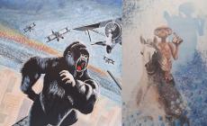 King Kong ed E.T. della parmigiana Roberta Musi alla mostra a Vibo Valentia per i 100 anni di Carlo Rambaldi - Foto 
