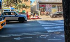 Via Gramsci, scontro auto-bici: un ferito 