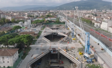 Nel cuore del cantiere dell'Impresa Pizzarotti per il passante ferroviario AV di Firenze e la nuova stazione - Video 