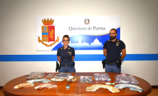 La polizia sequestra 8 chili di hashish in 24 ore a Parma: un arrestato e un denunciato 