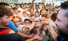 A Giocampus il campione di boxe  Giovanni De Carolis - Fotogallery