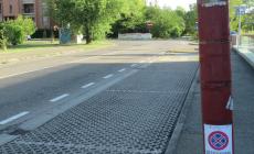 Nuovo capolinea del bus 8 in via Marconi anziché in via Savinio, con variazione di percorso alla ripartenza. Una rotatoria (contestata) per tornare al percorso di prima?