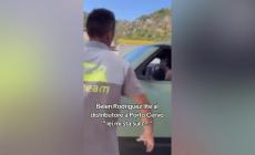Belen litiga con il benzinaio: "Lei mi sta sul c."  - Video
