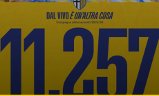 11.257  abbonati, veri cuori crociati. Un piccolo grande record