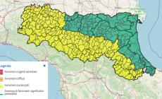 Temporali, vento e rischio piene: a mezzanotte scatta l'allerta gialla
