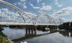 Nuovo ponte sul Po a Colorno, pronto il progetto di fattibilit&agrave;. Fadda: "Opera da 300 milioni di euro, serviranno 5 anni di lavori" - Foto Video