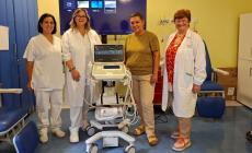 Un generoso gesto per la salute degli anziani: nuovo ecografo portatile alla Geriatria del Maggiore