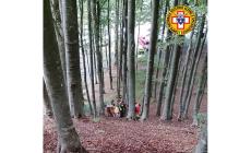 Soccorsa una fungaiola sul monte Molinatico