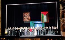  Prova Under 30 dell'Otello, con un messaggio: "Free Gaza"