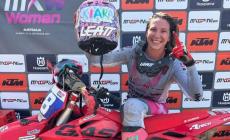 Kiara Fontanesi lotta per la vittoria al mondiale