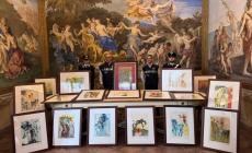 Sequestrate 21 opere ritenute false alla mostra su Salvador Dalì a Parma 
