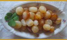 Cipolline in agrodolce, ottime per antipasti e bolliti