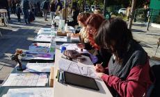 Artisti in piazza a Panocchia, colori e creatività "en plein air"- Fotogallery