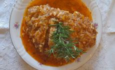 Filetto in crosta di formaggio 
