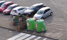 Via Nenni, " il contenitore del verde è strapieno da un mese "