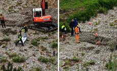 Si scava sotto il Ponte di mezzo - Foto 