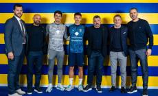 Visita al Parma del ct della Nazionale Gattuso che ha pranzato anche con Cuesta