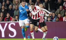 Il Psv Eindhoven batte il Napoli 6-2. Bene l'Inter, 4-0 all'Union SG