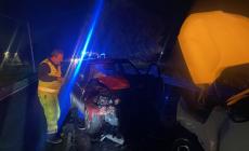 Frontale a Piazza di Traversetolo. Cinque feriti, due sono gravi 