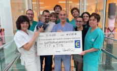 Una donazione per ringraziare il reparto di terapia intensiva neonatale
