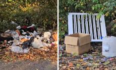 Altro che verde: in via Liani metri e metri di rifiuti abbandonati - Video