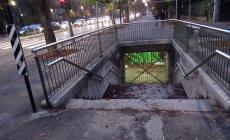 &laquo;Il sottopasso pedonale dello Stradone &egrave; chiuso da tanto tempo, ma c&rsquo;&egrave; la luce accesa&raquo;
