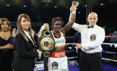 Pamela Noutcho campionessa mondiale pesi leggeri