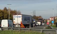 Tangenziale Nord, tra cantieri e incidenti: code all'altezza di via Venezia e via Emilia Ovest - Foto