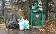 Rifiuti abbandonati a Salso