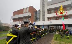 I Vigili del fuoco di Parma festeggiano Santa Barbara, santa patrona del Corpo  -  Video