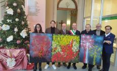  Donati all'ospedale tre quadri, grazie alla generosità dell'artista Vittorio Ferrarini