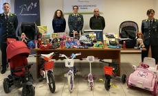Dalla Guardia di finanza donati al “Centro di aiuto alla vita”  abiti, giocattoli e attrezzature per l’infanzia